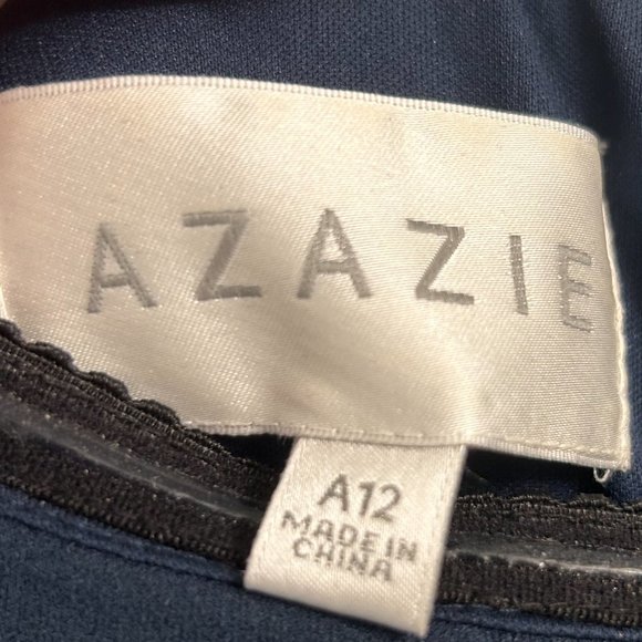 Azazie NIcolina blue bridesmaid dress - Picture 2 of 3